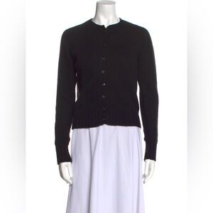 Prada Cashmere Crewneck Cardigan